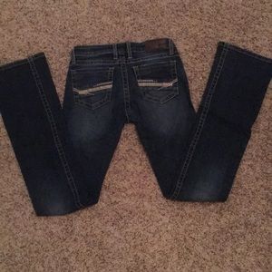 BKE Stella Dark Blue wash pant